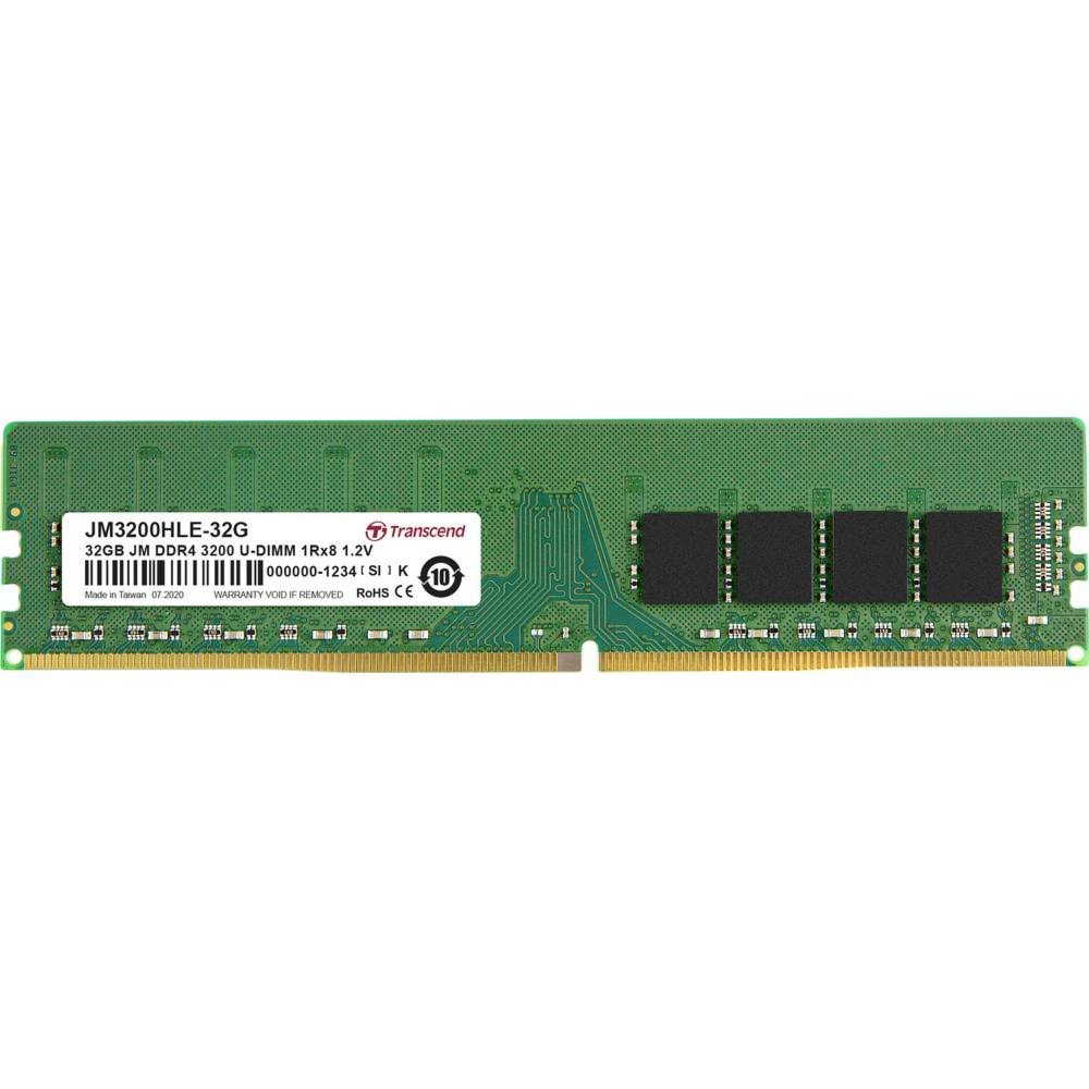 Transcend JetRam | 1x32GB DDR4 | 3200MHz | DIMM | CL22 | Geheugenmodule | RAM - Matmuis - Matmuis